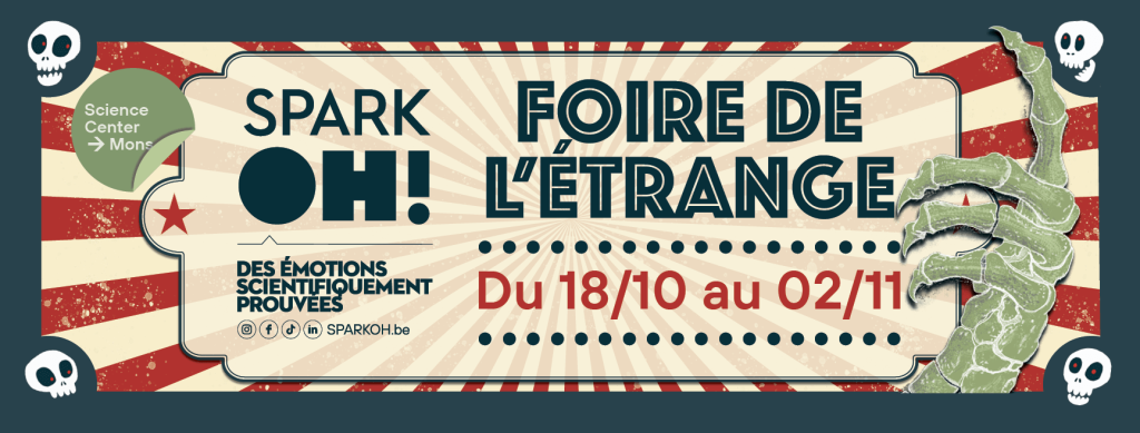 Banner Halloween_2025 événement au SPARKOH!